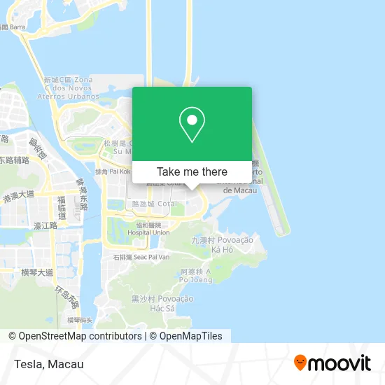 Tesla map