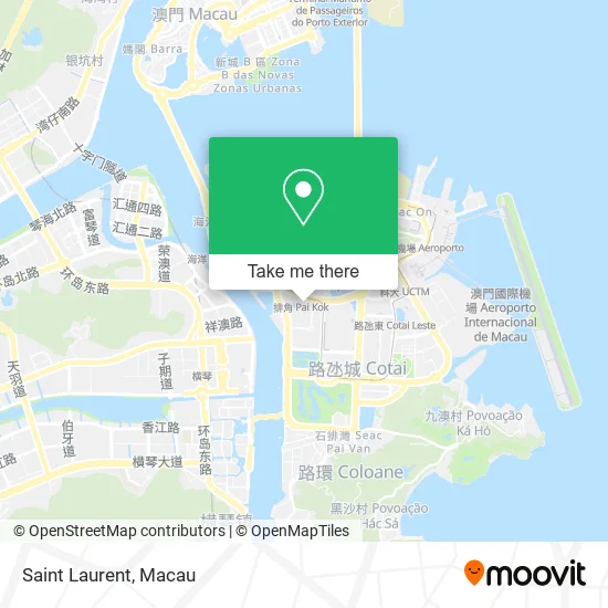 Saint Laurent地圖