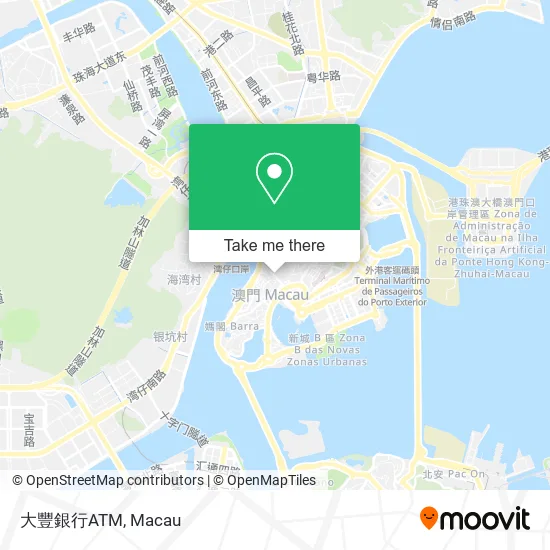 大豐銀行ATM map
