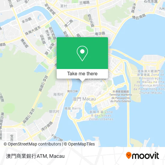 澳門商業銀行ATM地圖