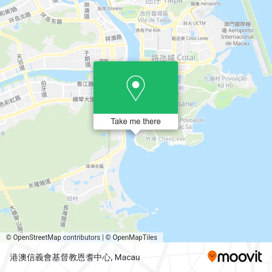港澳信義會基督教恩耆中心地圖