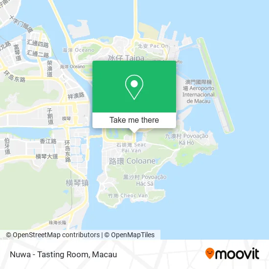 Nuwa - Tasting Room map
