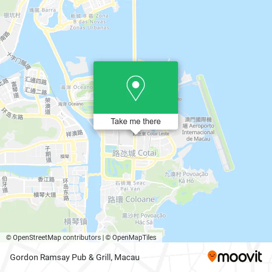 Gordon Ramsay Pub & Grill地圖
