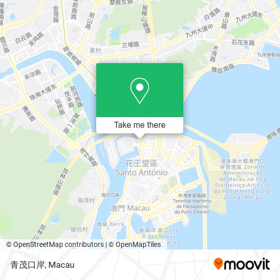 青茂口岸 map