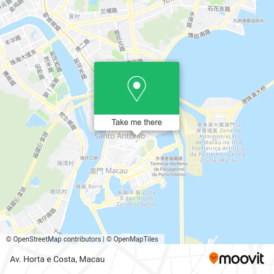 Av. Horta e Costa map