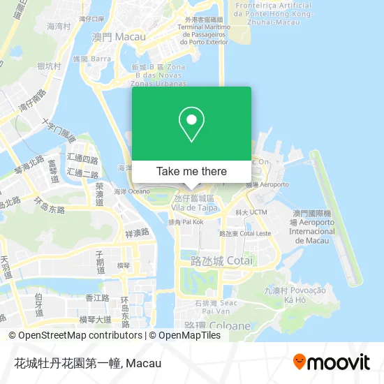 花城牡丹花園第一幢地圖