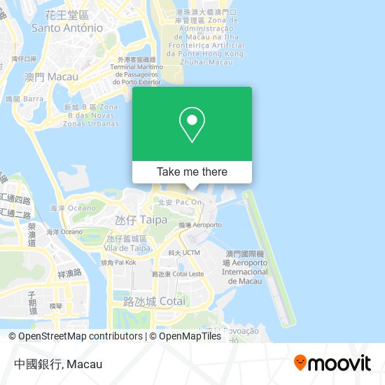 中國銀行地圖