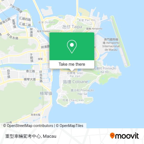 重型車輛駕考中心地圖
