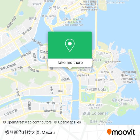 横琴新华科技大厦 map
