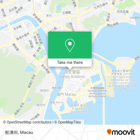 船澳街 map