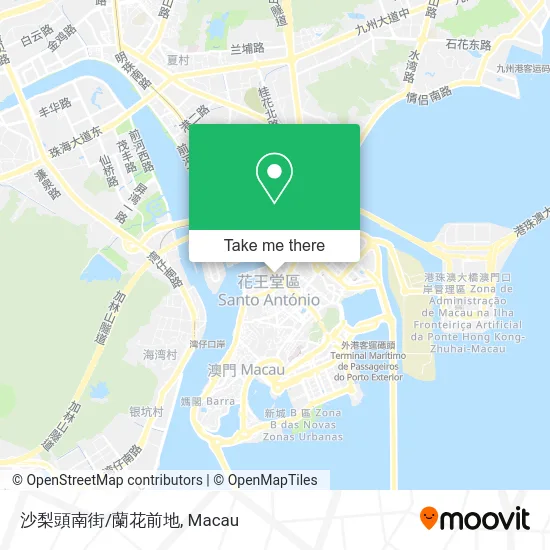 沙梨頭南街/蘭花前地地圖