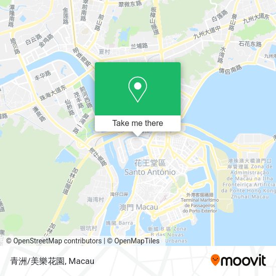 青洲/美樂花園 map