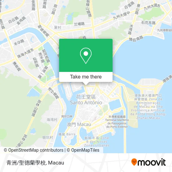 青洲/聖德蘭學校地圖