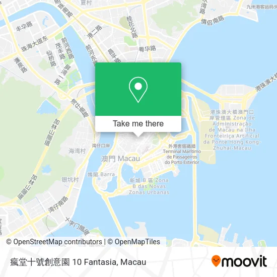 瘋堂十號創意園 10 Fantasia地圖