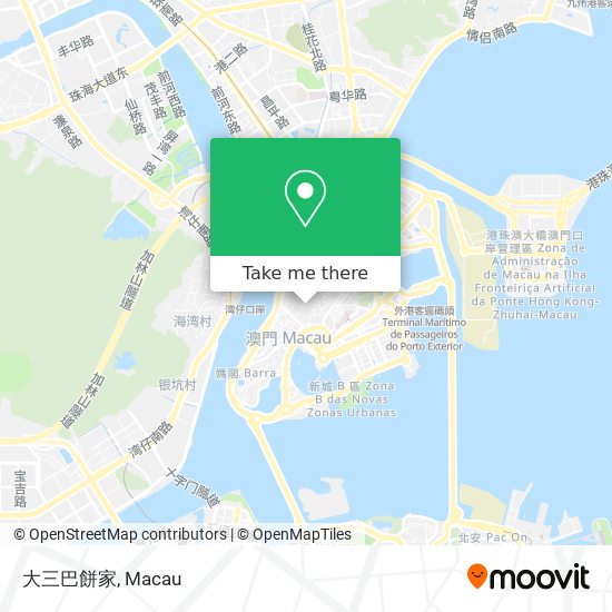 大三巴餅家 map