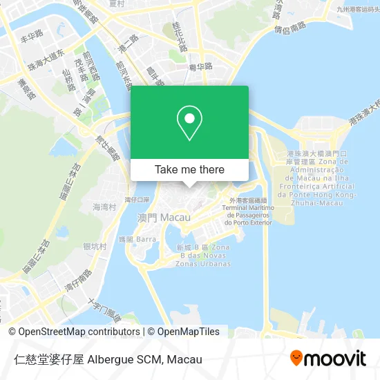仁慈堂婆仔屋 Albergue SCM地圖