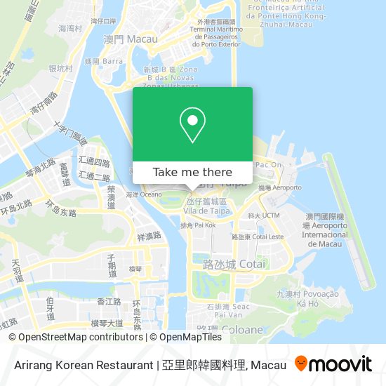 Arirang Korean Restaurant | 亞里郎韓國料理 map