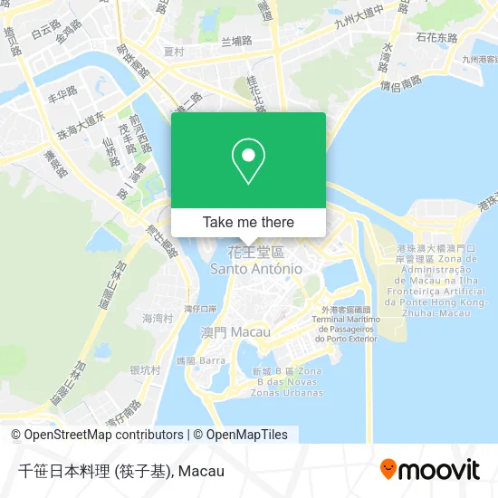 千笹日本料理 (筷子基)地圖