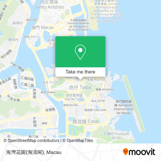 海灣花園(海濤閣)地圖