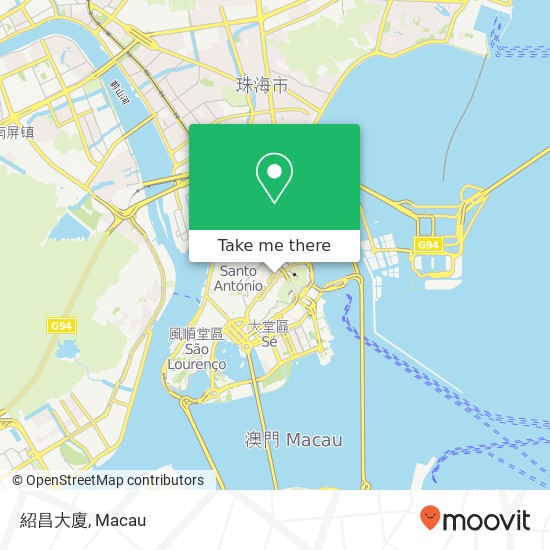紹昌大廈 map