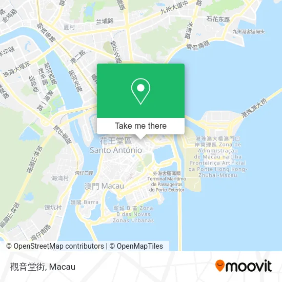 觀音堂街地圖
