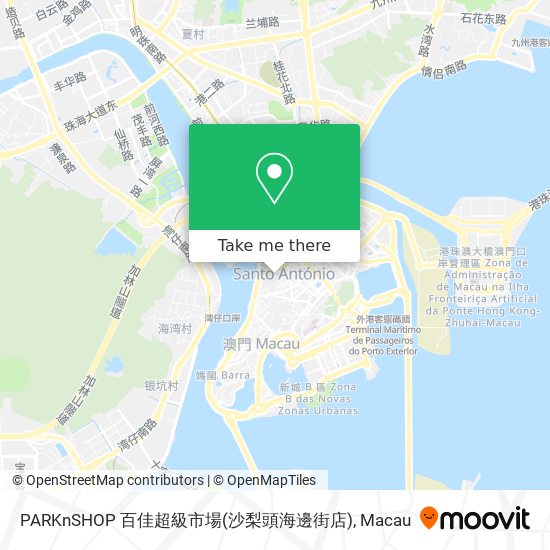 PARKnSHOP 百佳超級市場(沙梨頭海邊街店) map