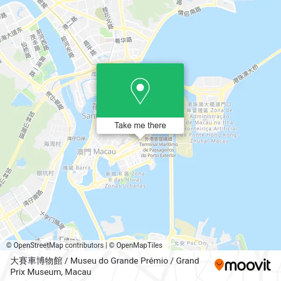 大賽車博物館 / Museu do Grande Prémio / Grand Prix Museum地圖