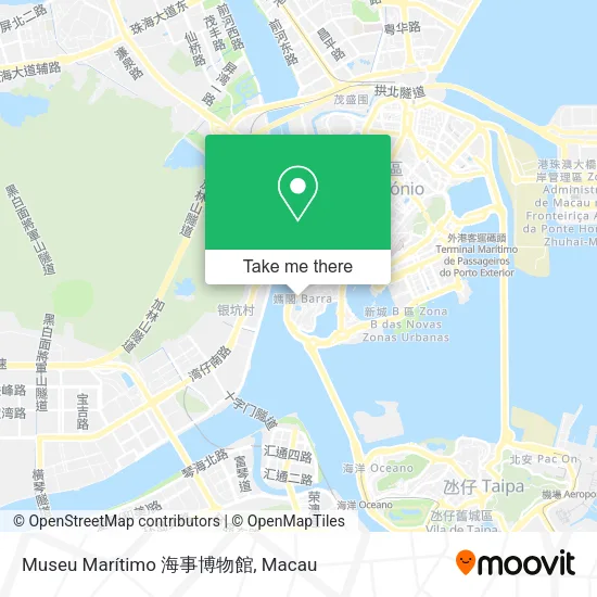 Museu Marítimo 海事博物館 map