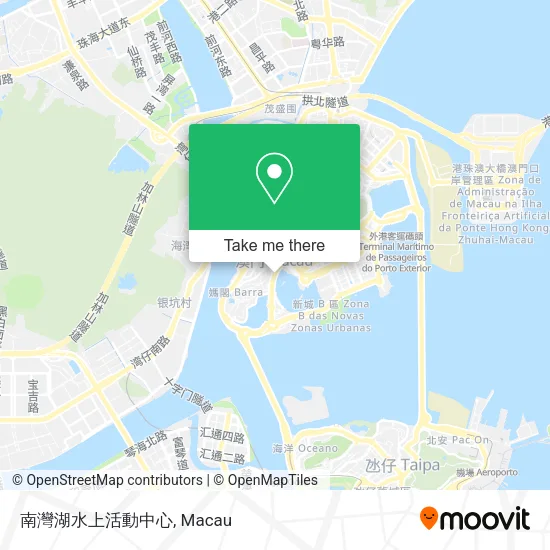 南灣湖水上活動中心 map