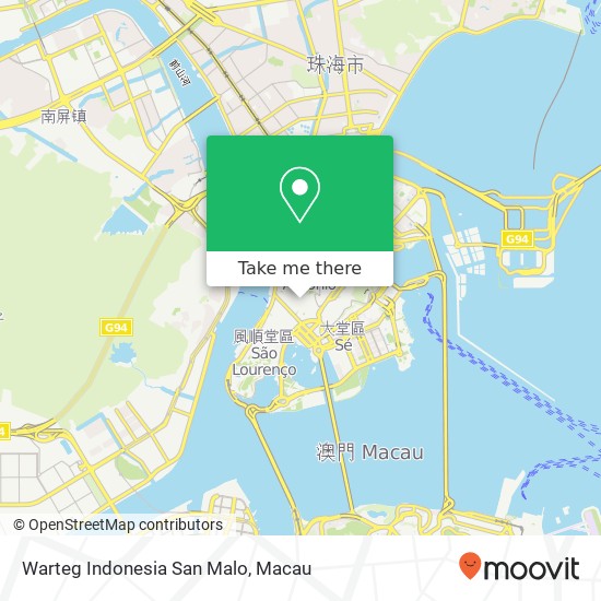 Warteg Indonesia San Malo map