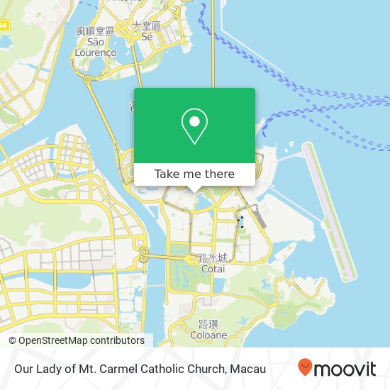 Our Lady of Mt. Carmel Catholic Church map
