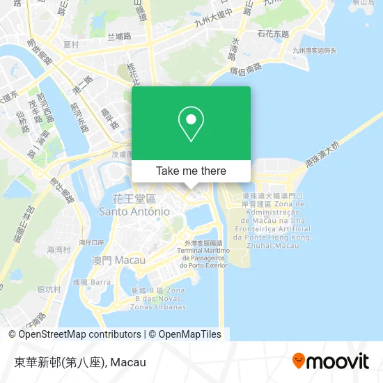 東華新邨(第八座)地圖