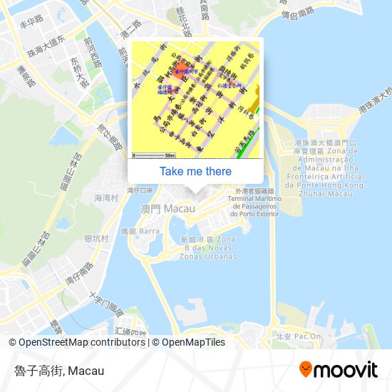 魯子高街 map
