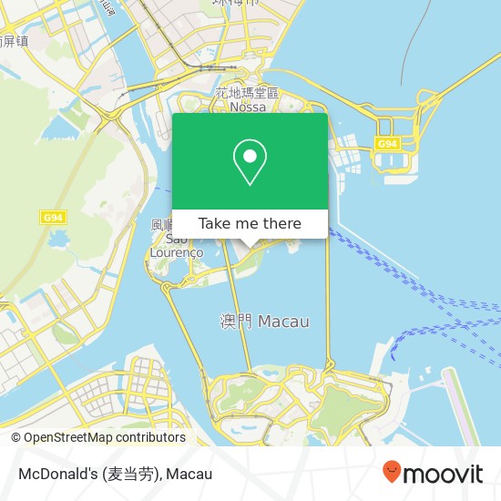 McDonald's (麦当劳) map