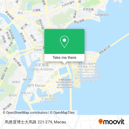 馬揸度博士大馬路 221-279地圖