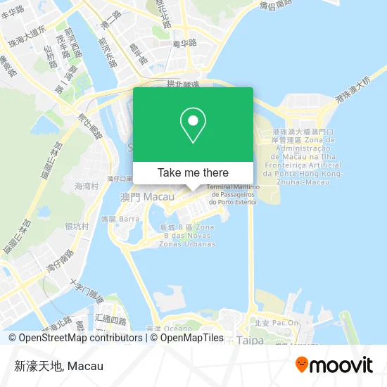 新濠天地地圖