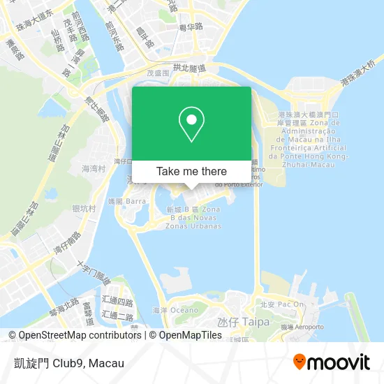 凱旋門 Club9地圖