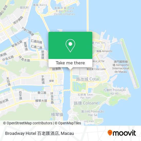 Broadway Hotel 百老匯酒店 map