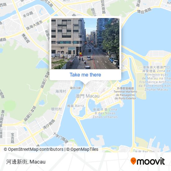 河邊新街 map