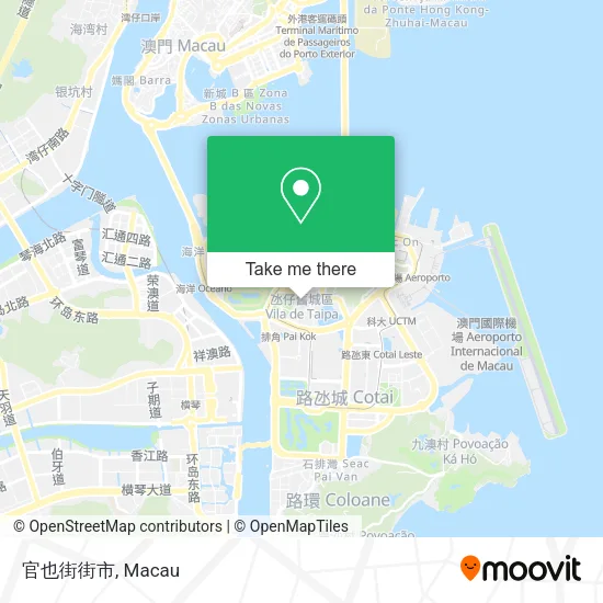 官也街街市地圖