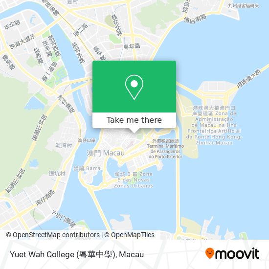 Yuet Wah College (粵華中學) map
