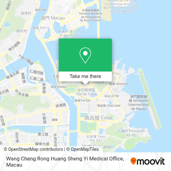 Wang Cheng Rong Huang Sheng Yi Medical Office map
