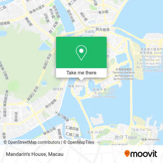 Mandarin's House map