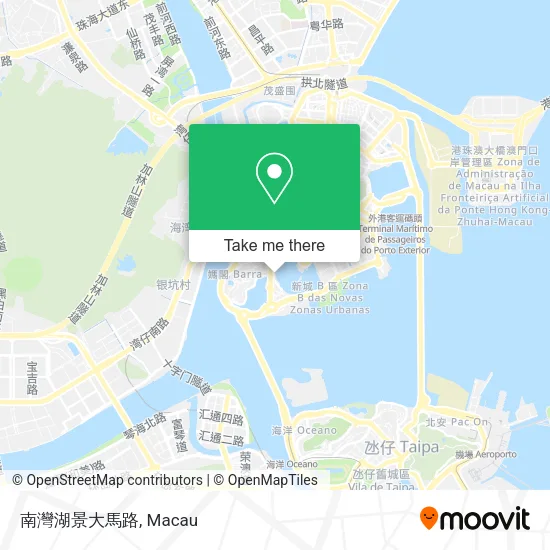 南灣湖景大馬路地圖