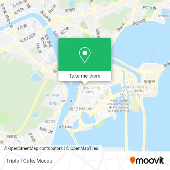 Triple I Cafe map