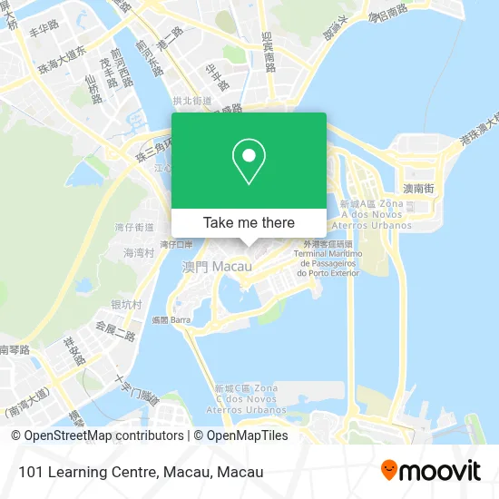 101 Learning Centre, Macau map