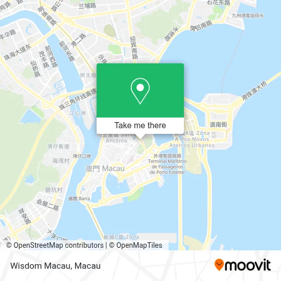 Wisdom Macau map