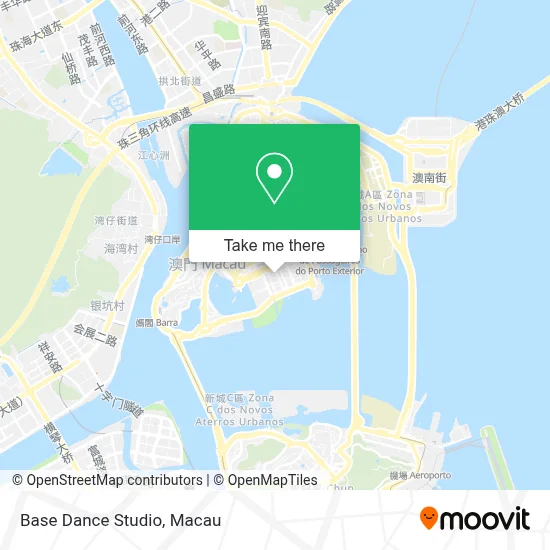 Base Dance Studio map