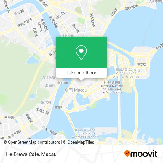 He-Brews Cafe map