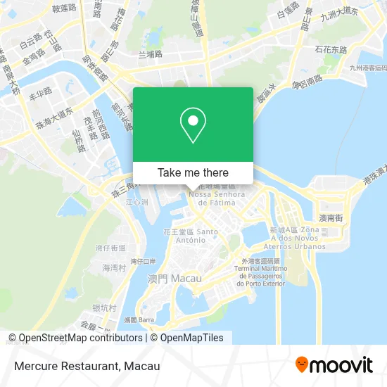 Mercure Restaurant map
